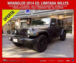 Jeep Wrangler  Edición Limitada Willys Wheeler 3.6 V6