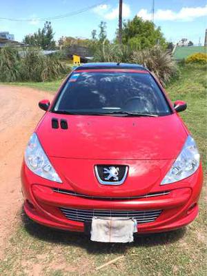 Peugeot 207 Compact Feline  Rojo 3p