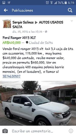Ford Ranger Xlt 