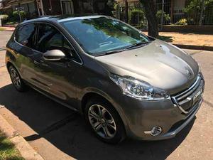 Peugeot 208 Feline Pack Cuir Vti 1.6 Gris Oscuro Impecable