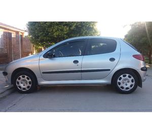 VENDO O PERMUTO PEUGEOT 206 MODELO  NAFTA-GNC