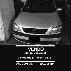 Vendo Chevrolet Zafira Motor 2.0 Gris Plata 5 Puertas