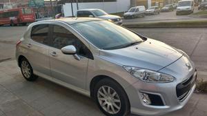 peugeot 308 allure  con navegador y techo con km