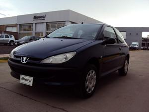 Peugeot 206 Xline 3 Ptas 1.4l Color Azul Año 