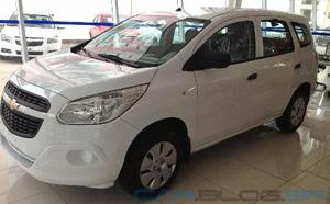 Chevrolet Spin LT GAS MT 5S usado  kms