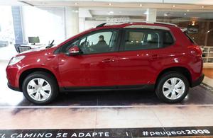 peugeot  active 1.6 rojo patentada 