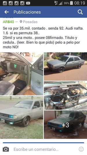 Vendo Senda 92 Audi Nafta