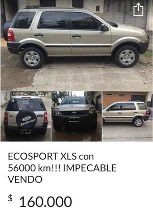 Ecosport Xls  Vendo