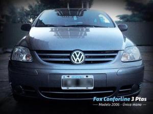 Volkswagen Fox Comfortline 3P usado  kms