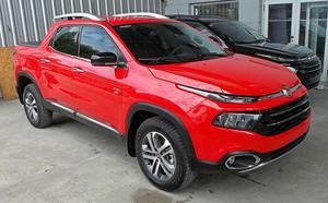 Fiat Toro Volcano 4x4 Pack Premium v At  Km Rojo