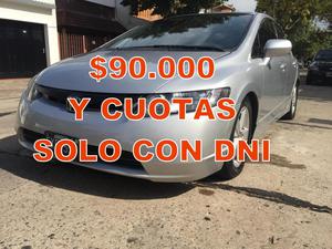 HONDA CIVIC FINANCIADO EN CUOTAS