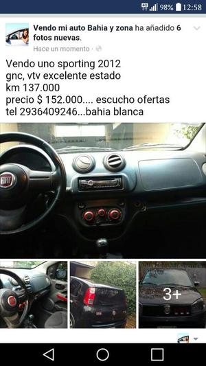 Fiat Uno Sporting Impecable Gnc