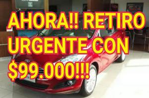 Ford Fiesta 0km, Retiro Urgente