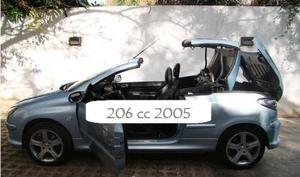 Peugeot 206 CC V Cuero usado  kms