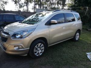 Chevrolet spin Ltz. Con gas.  km. ..impecable