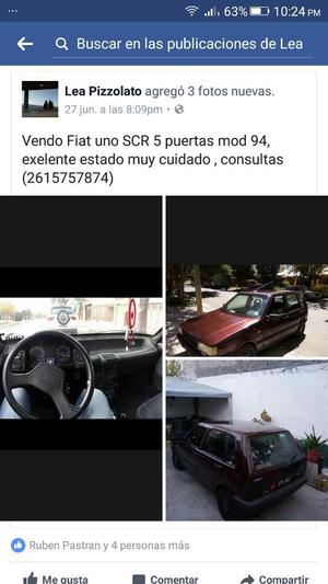 Vendo!! Fiat Uno Scr 1.6 Mod 94'