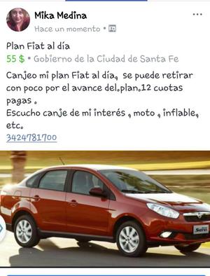 Canjeo Mi Plan Fiat X Moto