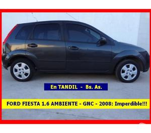 FORD FIESTA 1.6 AMBIENTE 5P -  - GNC.....OPORT. CONTADO!