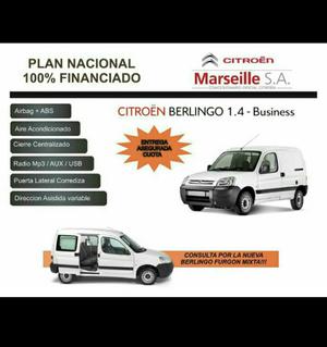 Nueva Berlingo Financiada Directo de Fab