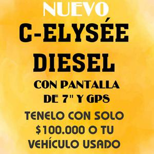 Celysée Diesel con Pantalla de 7