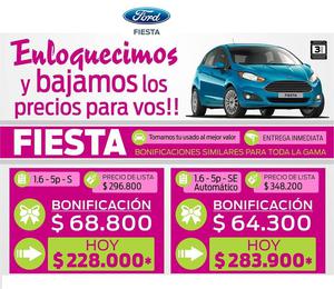 Ford Fiesta AL MEJOR PRECIO !!!!!