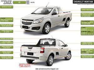 Chevrolet Montana LS AA+Dir 1.8N usado  kms