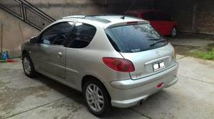 Peugeot 206 XS Premium 1.6 3P usado  kms