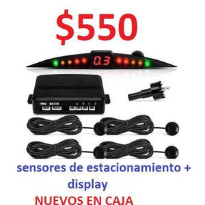 sensores de estacionamiento NUEVOS EN CAJA $550