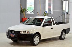 Volkswagen Saveiro 1.6L con gnc pick up  color blanco