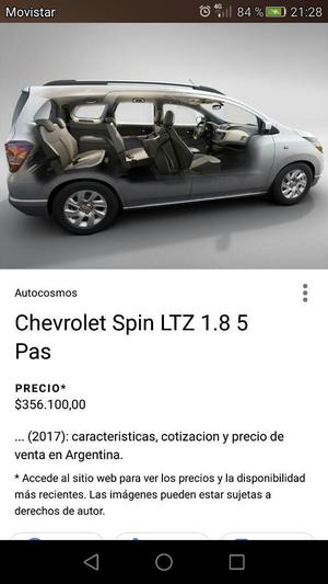 Venta de Plan Chevrolet