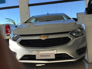 Chevrolet Prisma, retira con una entrega pactada por