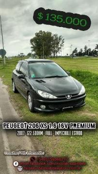 Peugeot 206 XS Premium 1.6 3P usado  kms