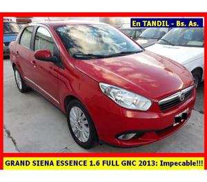 FIAT GRAND SIENA ESSENCE 1.6 FULL GNC ........IMPECABLE!