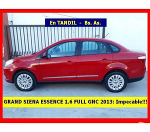 FIAT GRAND SIENA ESSENCE 1.6 FULL GNC ........IMPECABLE!