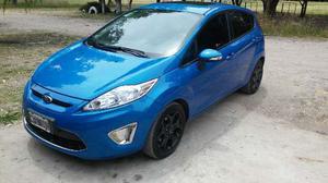 Ford Fiesta Kinetic Urgente Ya  Azul Titanium Titular