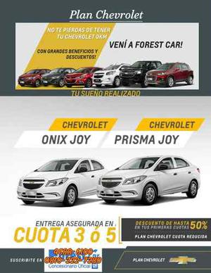 Chevrolet Onix Joy Ls Plan Nacional