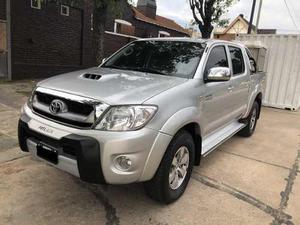 Toyota Hilux Srv 3.0 Tdi x2 Tela Gris Plata Muy Buena!