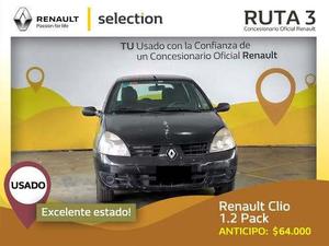 Renault Clio 1.2 Pack Anicipo $ Oporunidad!!!