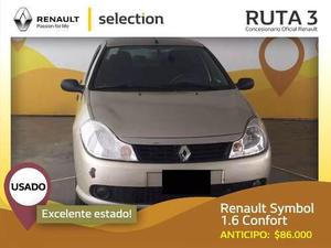 Renault Symbol 1.6 Confort Anticipo $ Oportunidad!!!