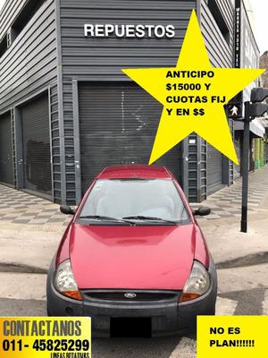 FORD KA  PUERTAS 1.0 FULL IMPECABLE ESTADO! TE