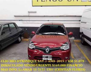 Renault Clio Mío Dynamique Sat Año  Km  // Cf