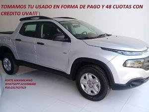 Fiat Toro E/inmediata Financiacion Hasta 48c Credito Uva!!