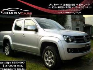 Volkswagen Amarok TDI full Doble cabina 2.0 highline pack