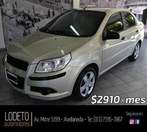 Chevrolet Aveo 4P LS 1.6N M/T usado  kms