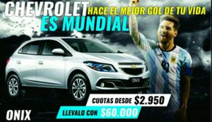 Tu Chevrolet Onix 1.4 Ls Joy Te Espera!!