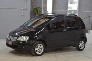 Fiat idea elx 1.4 nafta  puertas color negro