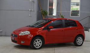 Fiat punto 1.4 elx con gnc  puertas color rojo