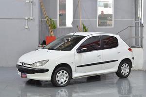 Peugeot 206 x line 1.4 nafta  puertas color blanco