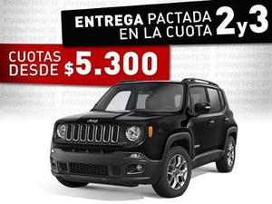 Jeep Plan En Cuotas Renegade Sport 