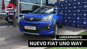 NUEVO FIAT UNO WAY MODELO  LANZAMIENTO